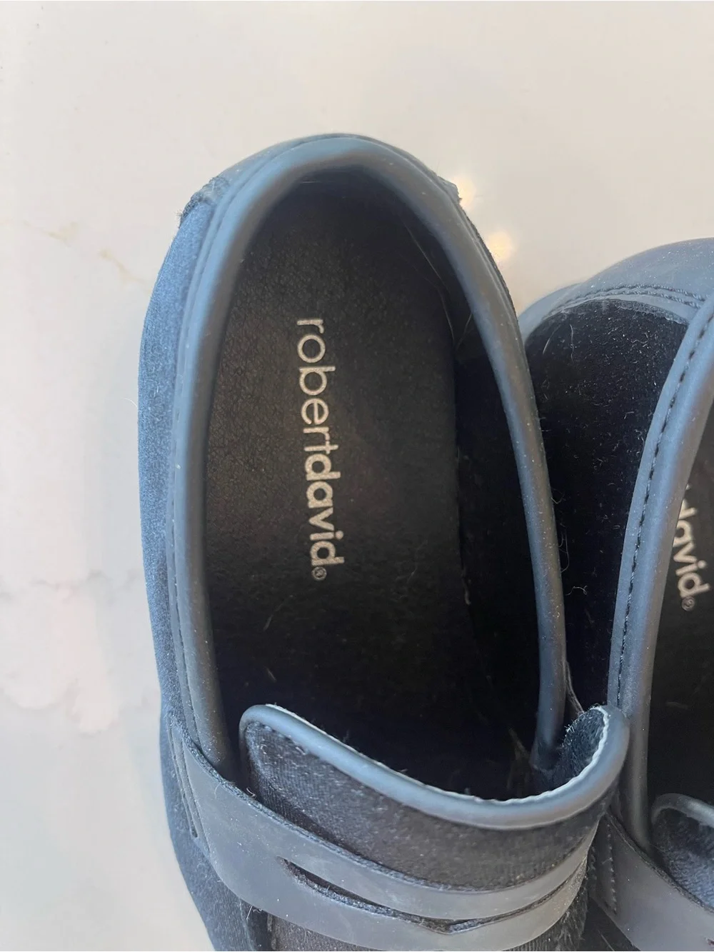 Robert David Kids Velvet Loafers